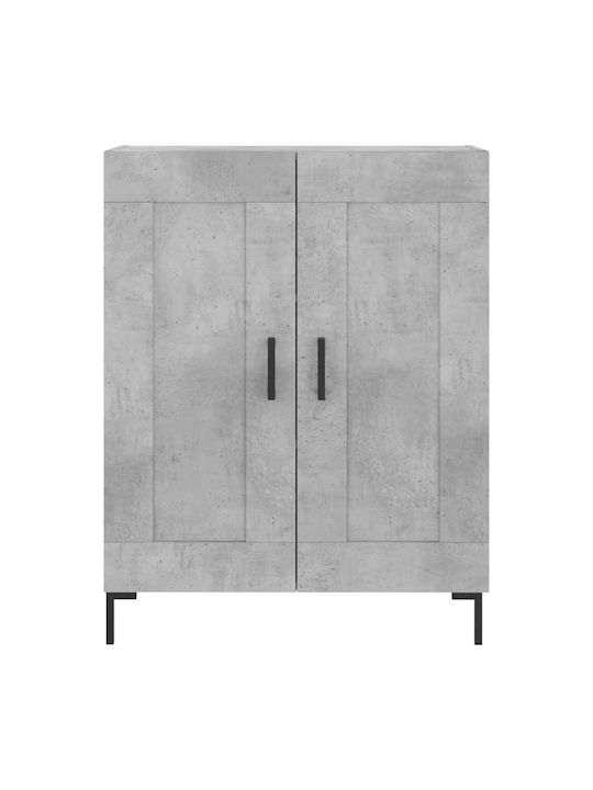 Kleiderschrank Büro Grey 69.5x34x180cm
