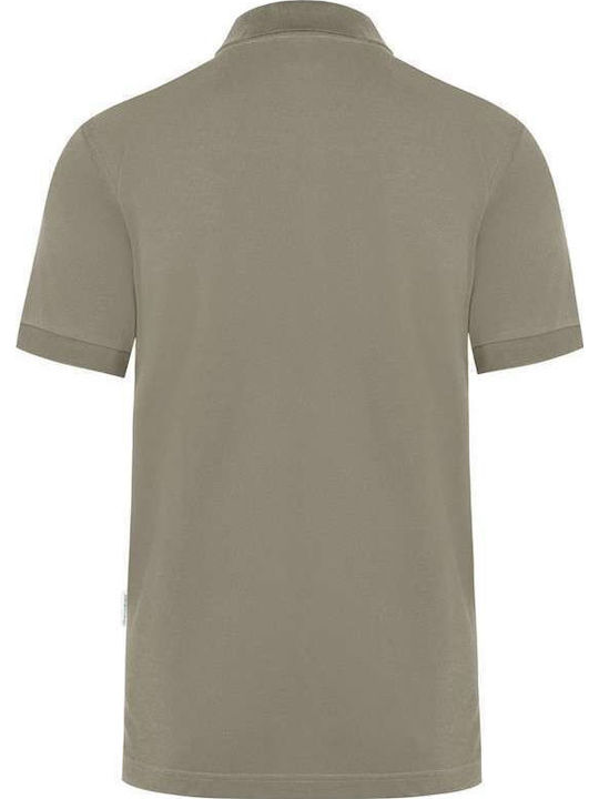 Karlowsky Ανδρικό Διαφημιστικό T-shirt Κοντομάνικο σε Χακί Χρώμα