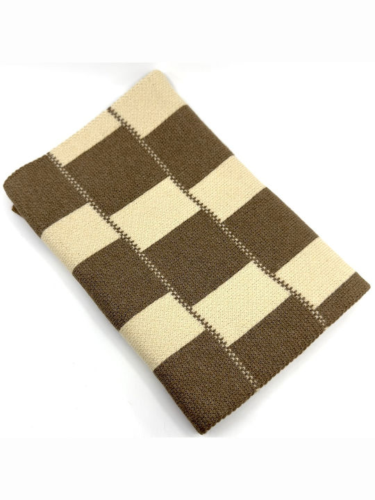 Legend Accessories Men's Scarf Brown