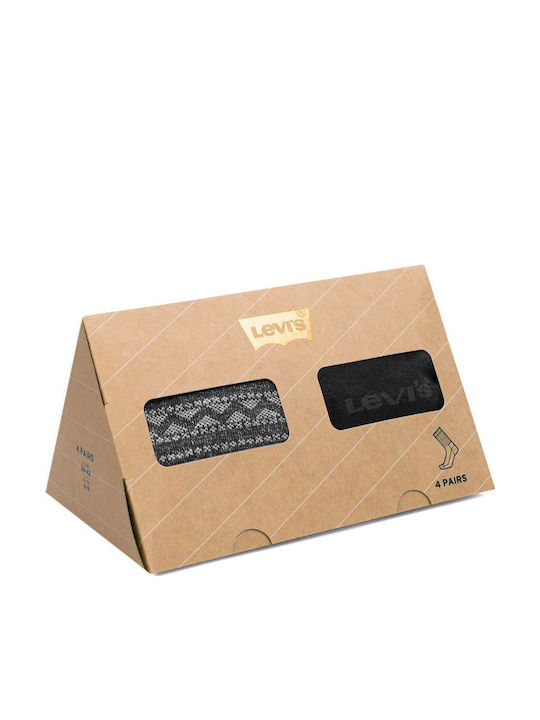 Levi's Bărbați Șosete Albastre 4Pachet