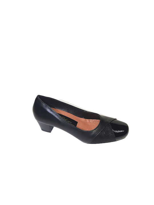 Gk Shoes Black Low Heels