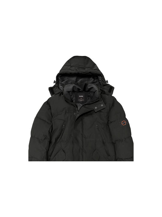 Double Winter Jacket Puffer Black