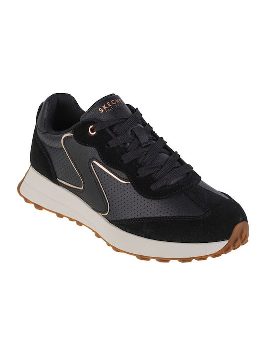 Skechers Gusto Path Γυναικεία Sneakers Μαύρα