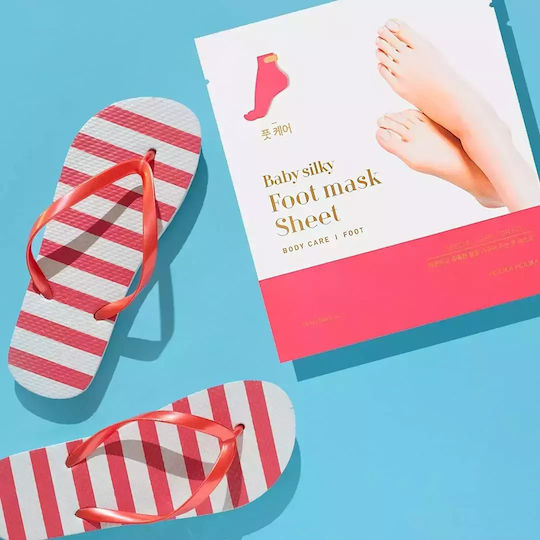 Holika Holika Baby Silky Μάσκα Ενυδάτωσης για Πόδια 1τμχ