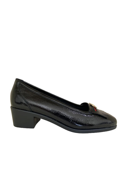 Flexpoint Anatomic Anatomic Patent Leather Black Heels