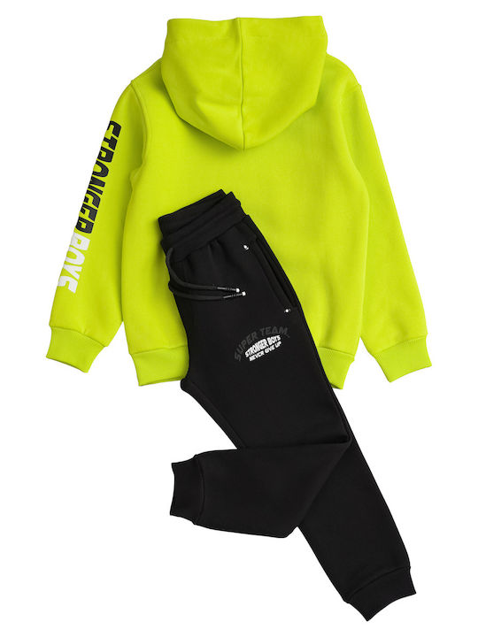 Sprint Kids Sweatpants Set Green 2pcs