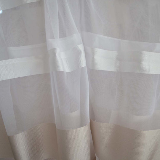 Saray Home Window Curtain With Pencil Pleat White 280x140cm