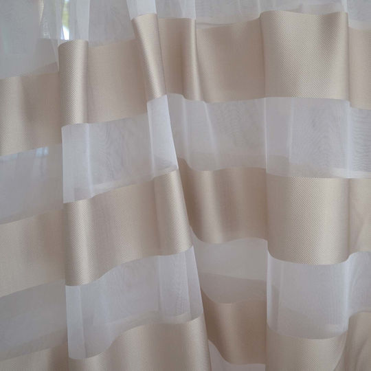 Saray Home Window Curtain With Pencil Pleat White 280x140cm
