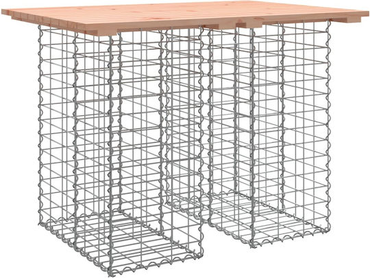 Table Free Standing 100x70x72cm Brown