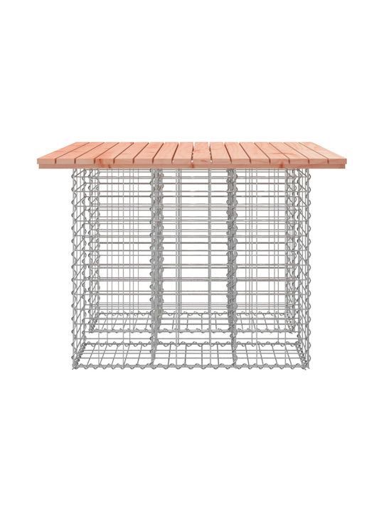 Masa pentru spații exterioare Lemn cu schelet metalic CAFE 100x102x72buc