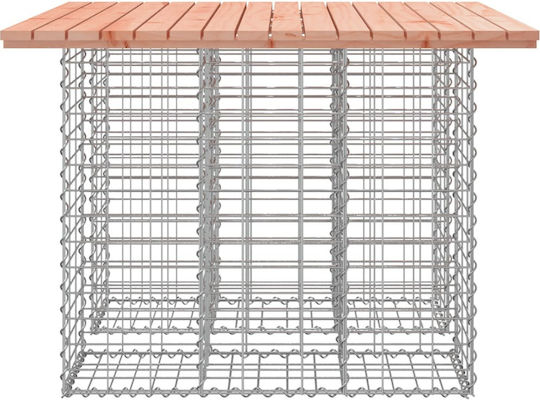 Masa pentru spații exterioare Lemn cu schelet metalic CAFE 100x102x72buc