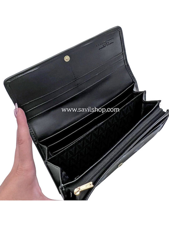 Large Women's Wallet Classic Black