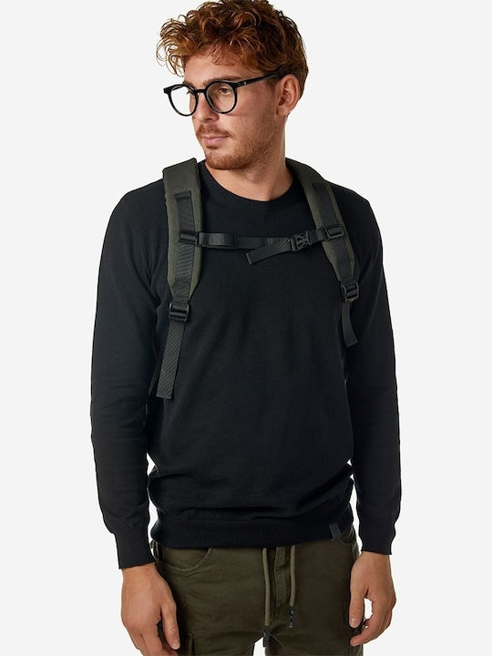 Langarm-Pullover Schwarz