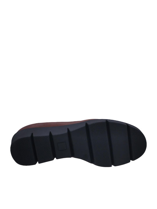 Damen Mokassins Dark Brown