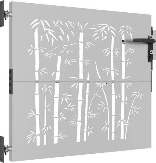 vidaXL Fence Gate from Bamboo in Brown Color 85cm x 1.0m