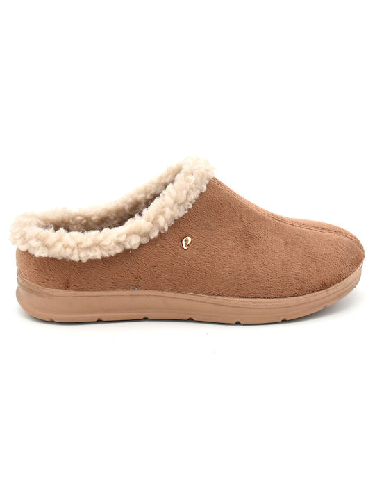 Pegada Închis Women's Slippers Brown