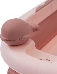 Interbaby Foldable Baby Bath Pink