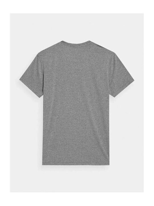 4F Men's Short Sleeve T-shirt Gray