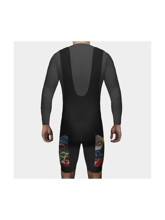 Athlon Hard Rider Pantaloni de Ciclism Pentru Bărbați cu Bretele