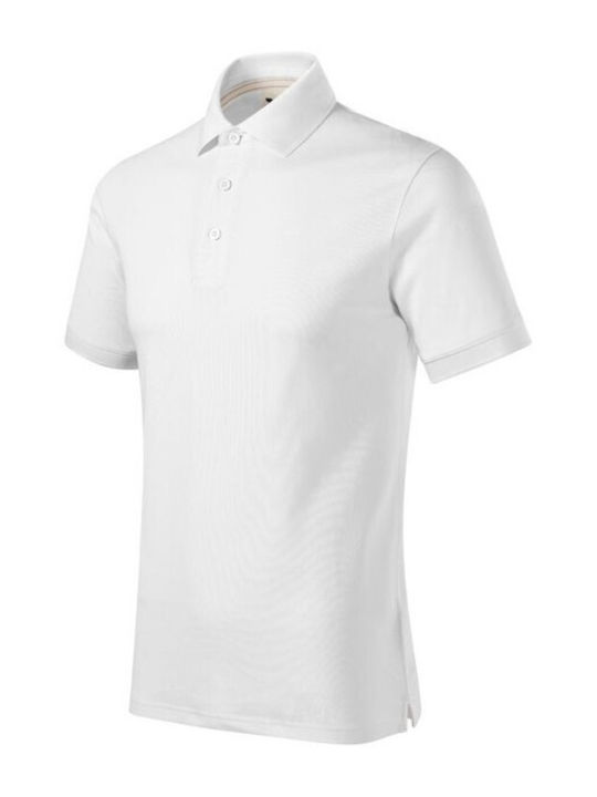 Malfini Herren Kurzarmshirt Polo Weiß