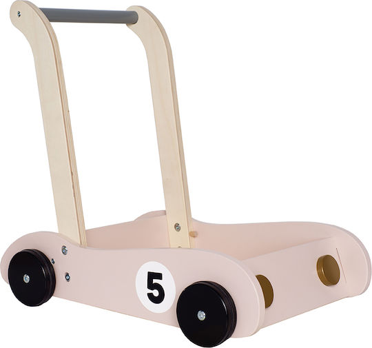 Jabadabado Bunny Car for 12+ Months Pink