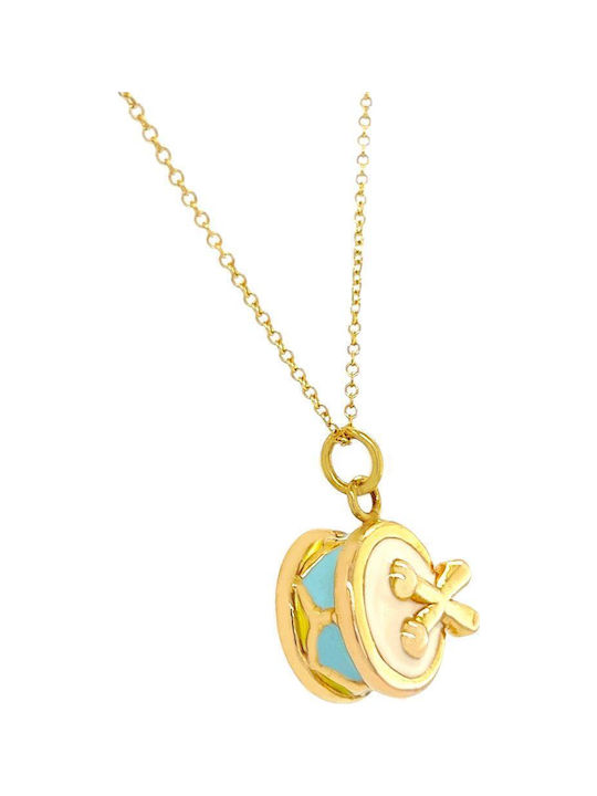 Xryseio Kinder-Motiv aus 14K Gold