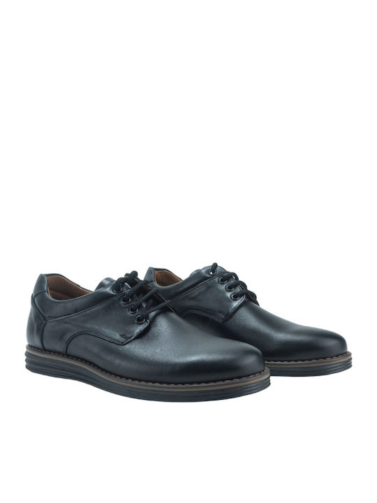 Men's Leather Casual Shoes Black