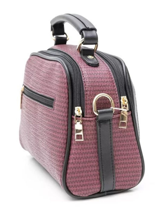 Fragola Damen Tasche Hand Burgundisch