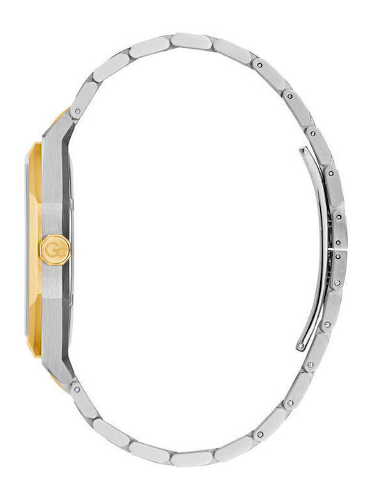 GC Watches Ρολόι Μπαταρίας με Μεταλλικό Μπρασελέ GC Watches Ρολόι Μπαταρίας με Μεταλλικό Μπρασελέ