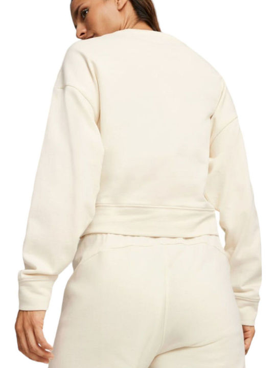 PUMA Better Sportswear Crew Women's Sweatshirt Beige