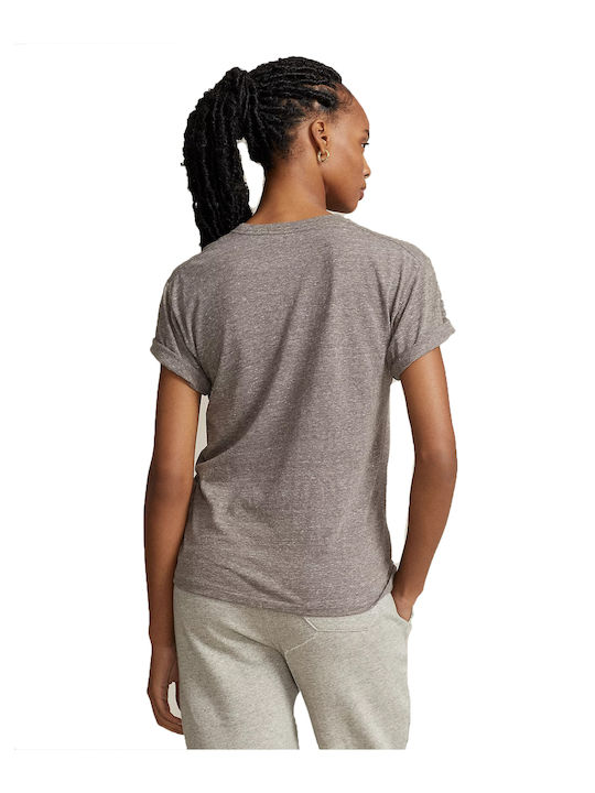 Ralph Lauren Feminin Tricou Gri