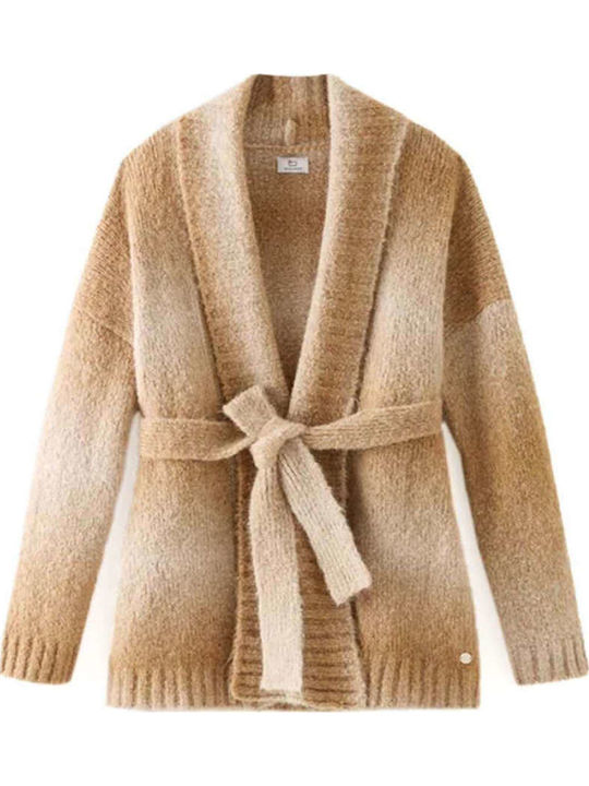 Damen Strickjacke Braun