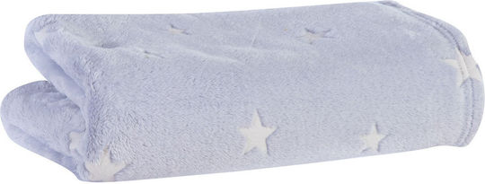 Nef-Nef Homeware Blanket Cot Interstellar Fleece Gray 110x150cm