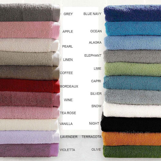 Kentia Badehandtuch Brand 90x150εκ. Lake Gewicht 600gr/m²