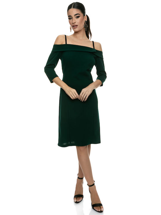 RichgirlBoudoir Midi Dress Green