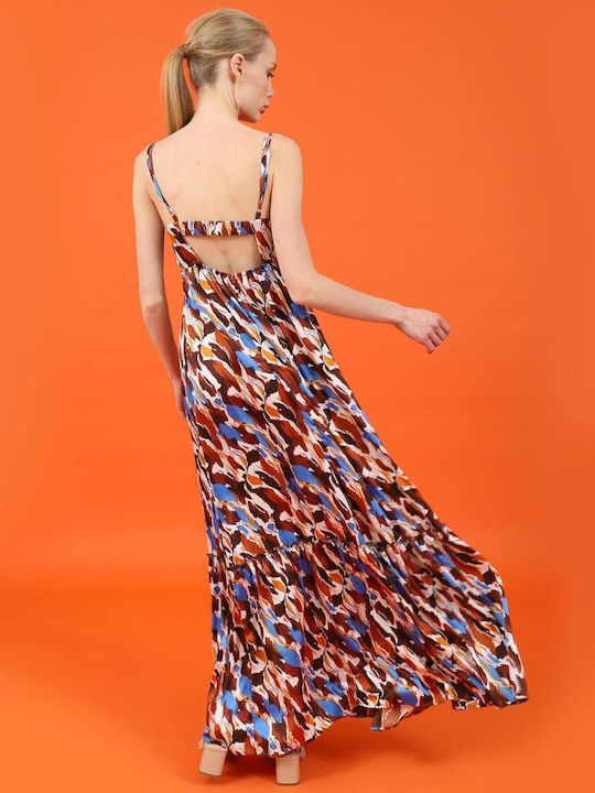 Doca Summer Maxi Dress Brown