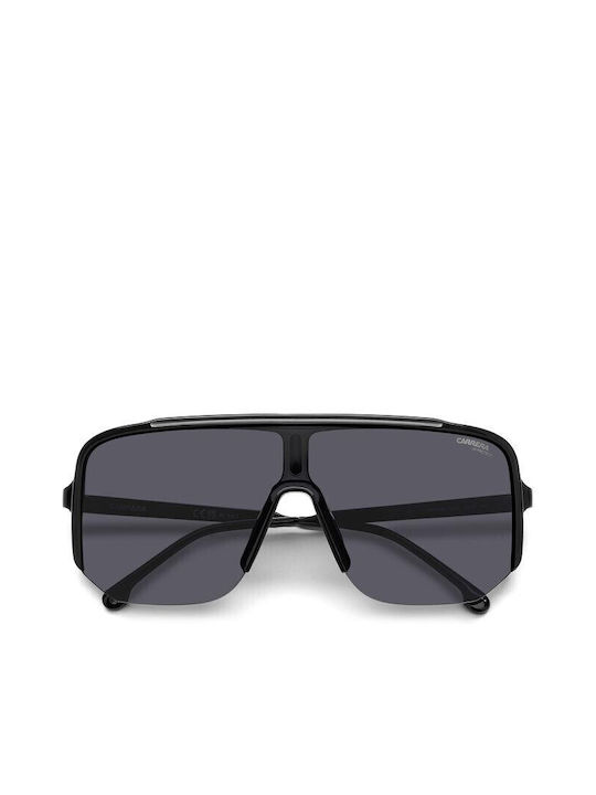 Carrera Men's Sunglasses With Black Horn-Rimmed Frame And Grey Lens 1060/S 08A/IR