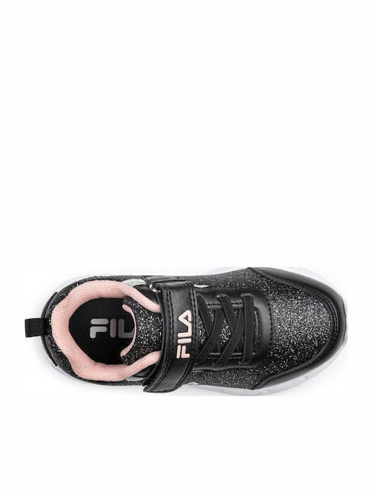 Flash Gordon 3 V Παιδικά Sneakers με Σκρατς & Φωτάκια Μαύρα