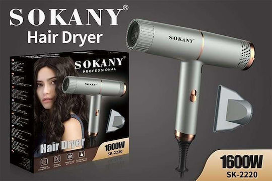 Sokany Professional Hair Dryer 1600W