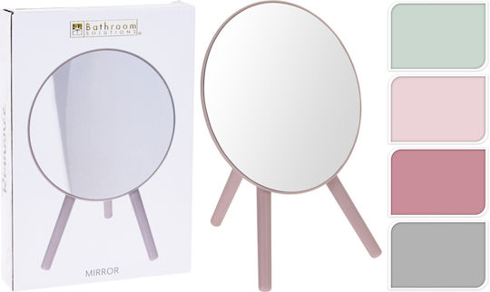 Koopman Koopman Schminkspiegel Tischgerät 17cm Rosa