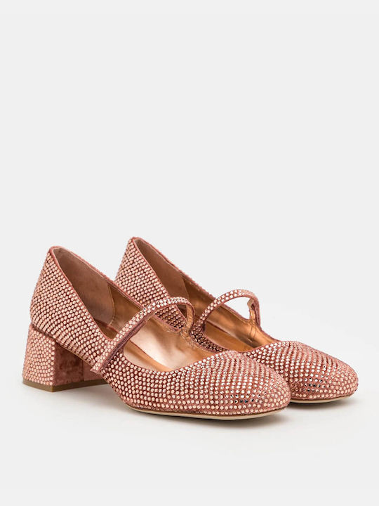 Jeffrey Campbell Regal Pumps mit Riemchen Rosa