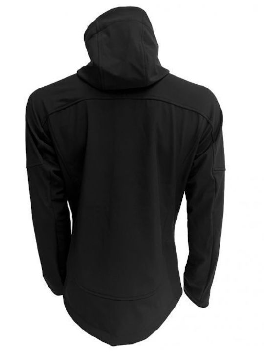 Apu Hima-a-laya Cardigan de vânătoare Softshell Negru
