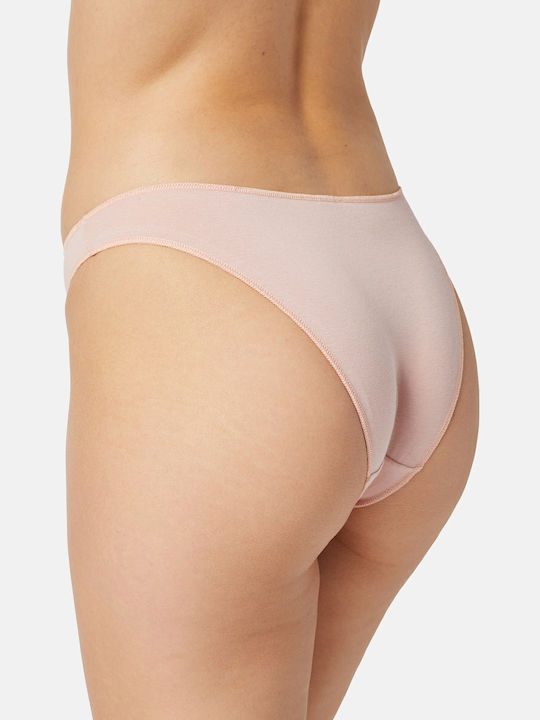 Invisible Βαμβακερά Women's Brazil 3Pack Pink