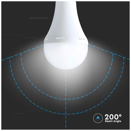 V-TAC LED Φωτιστικό Ασφαλείας Εξόδου με Τροφοδοσία Μπαταρίας