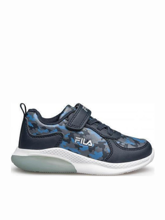 Spectrolite Παιδικά Sneakers με Σκρατς & Φωτάκια Μπλε