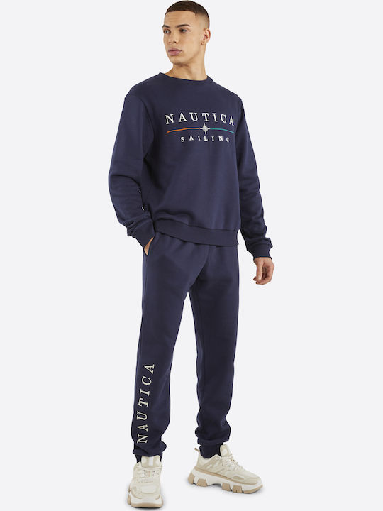 Sweatshirt mit Kapuze Marineblau
