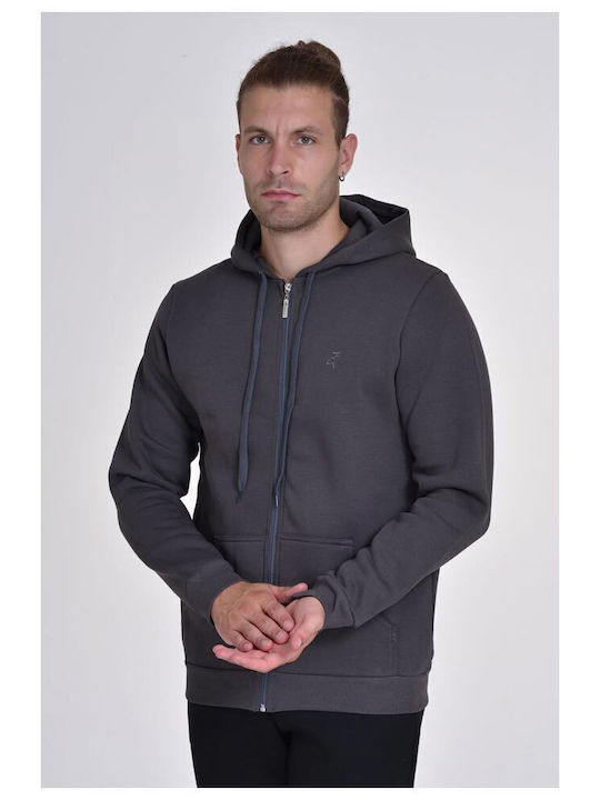 Target Men's Sweatshirt Jacket with Hood Gray