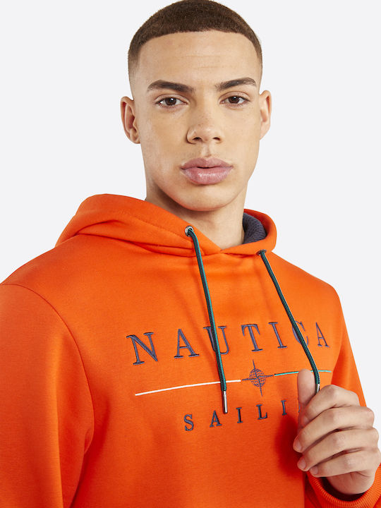 Sweatshirt mit Kapuze Orange
