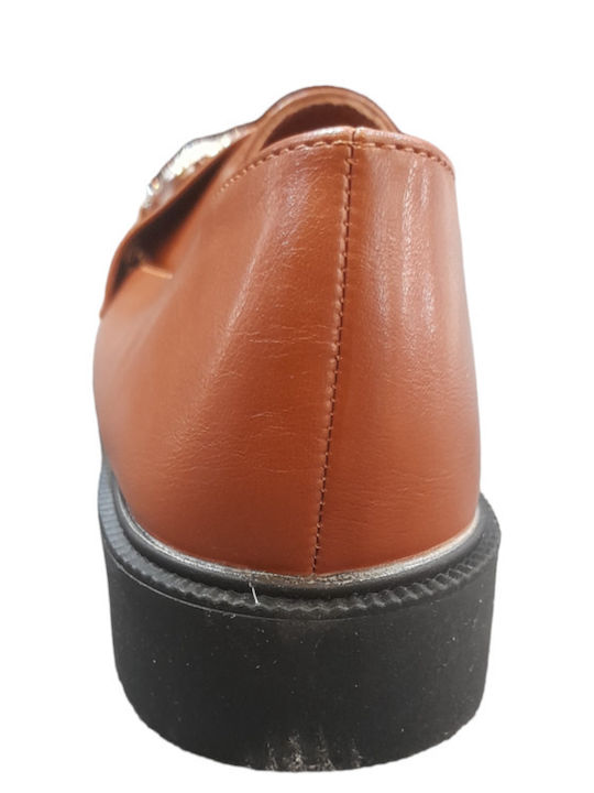 Women's Moccasins in Brown Color