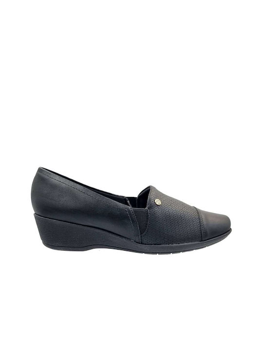 Piccadilly Damen Slip-Ons Schwarz